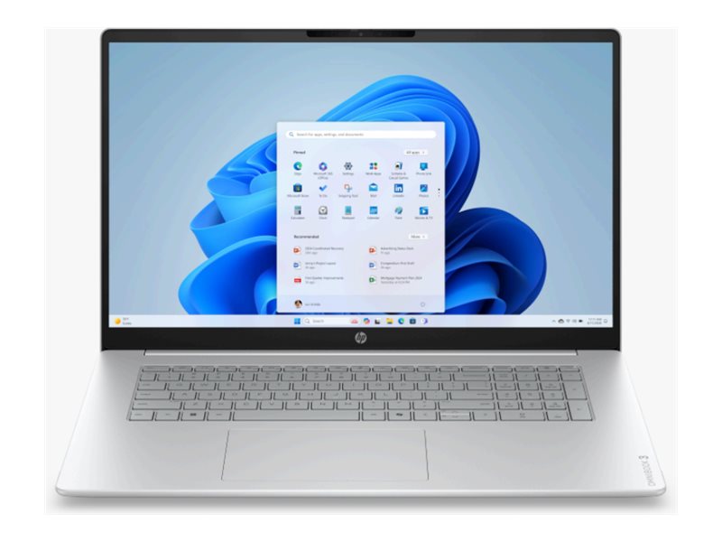 HP OmniBook 3 Laptop 17-dg0053ngx - Intel Core Ultra 5 225U - Win 11 Pro - Intel Graphics - 12 GB RAM - 512 GB SSD NVMe - 43.9 cm (17.3")