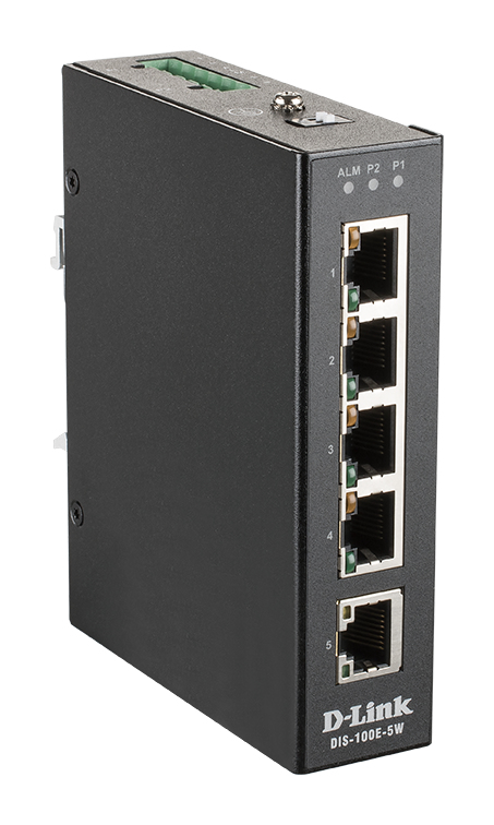 D-Link DIS 100E-5W - Switch - unmanaged - 5 x 10/100, Ansicht 4
