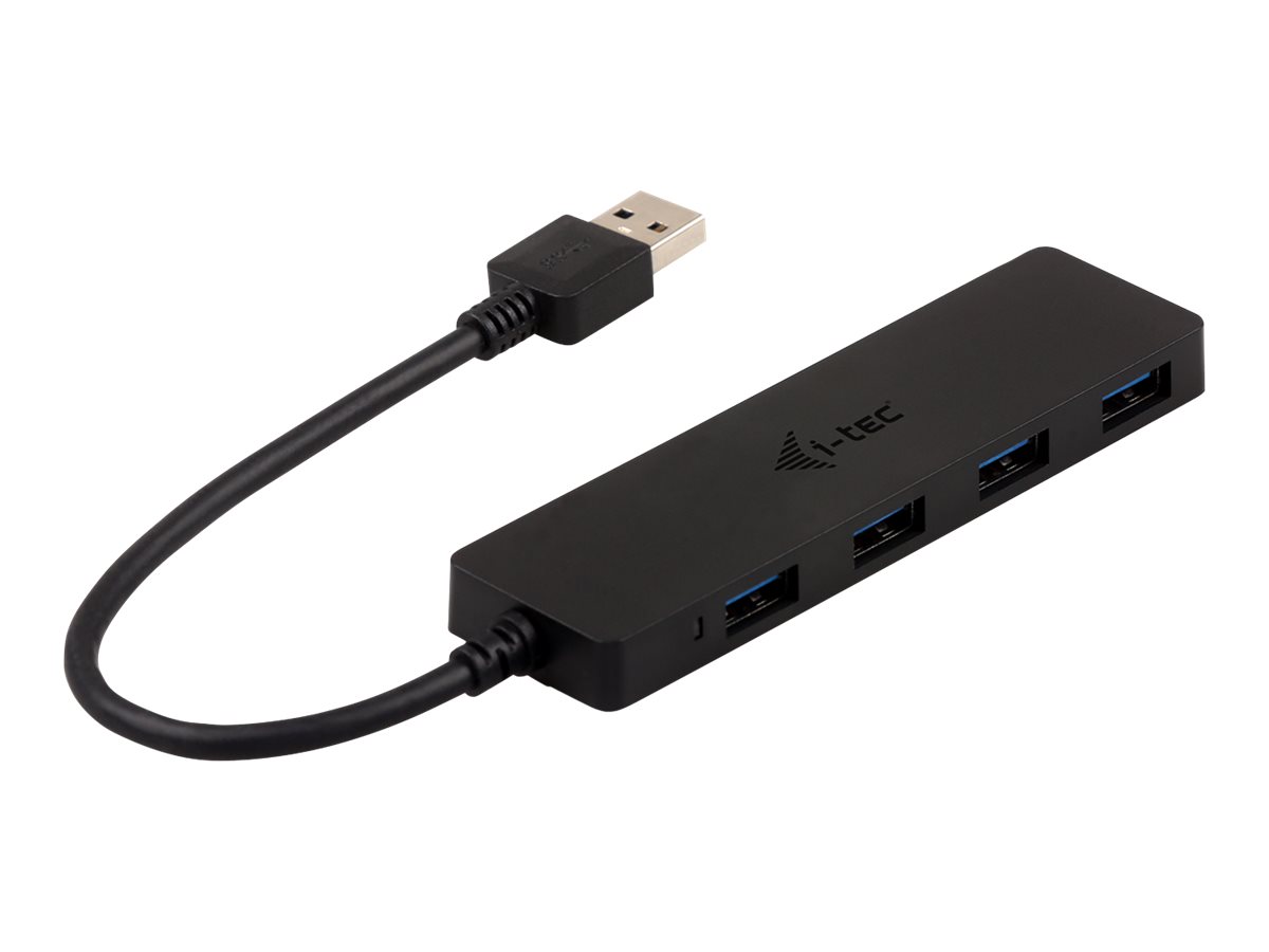 iTec USB 3.0 Slim Passive HUB - Hub - 4 Anschlüsse