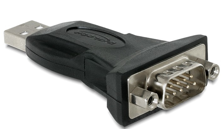 Delock USB2.0 to serial Adapter, USB 2.0, DB9