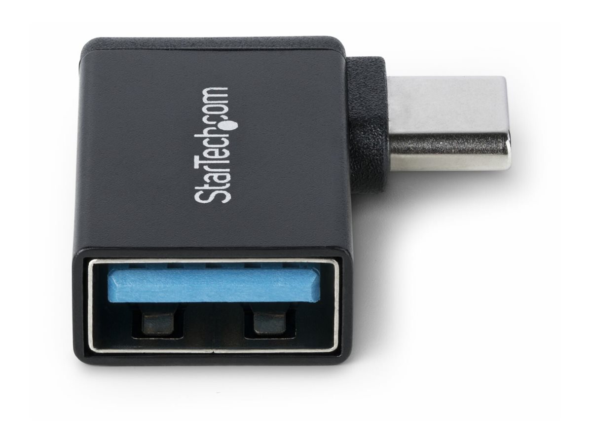 StarTech.com Right Angled USB-C to USB-A Adapter, USB 5Gbps, Compact USB-C Male to USB-A Female Adapter, Metal Housing, M/F - USB-Adapter - USB-C (M)