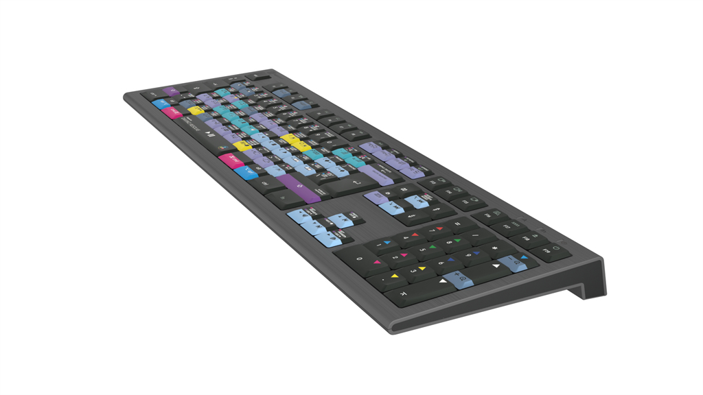 Logickeyboard DaVinci Resolve Astra 2 - Tastatur - TL: UK, QWERTY, Ansicht 3