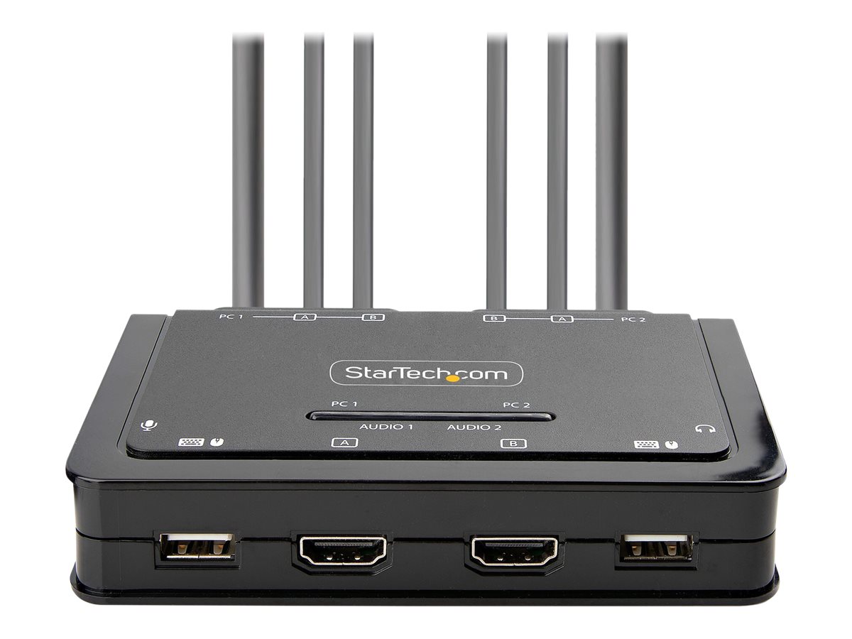 StarTech.com 2-Port Dual Monitor HDMI KVM Switch