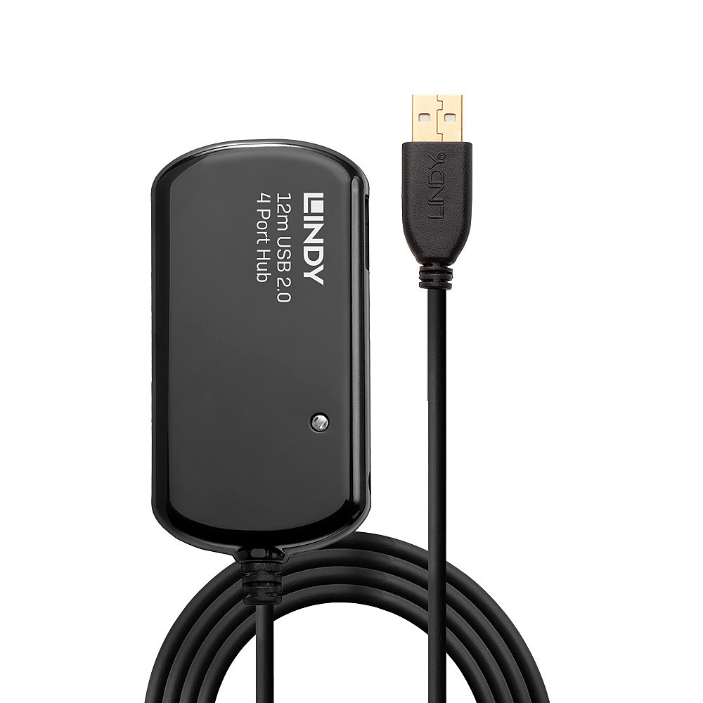 Lindy USB 2.0 Active Extension Pro 4 Port Hub, Ansicht 3