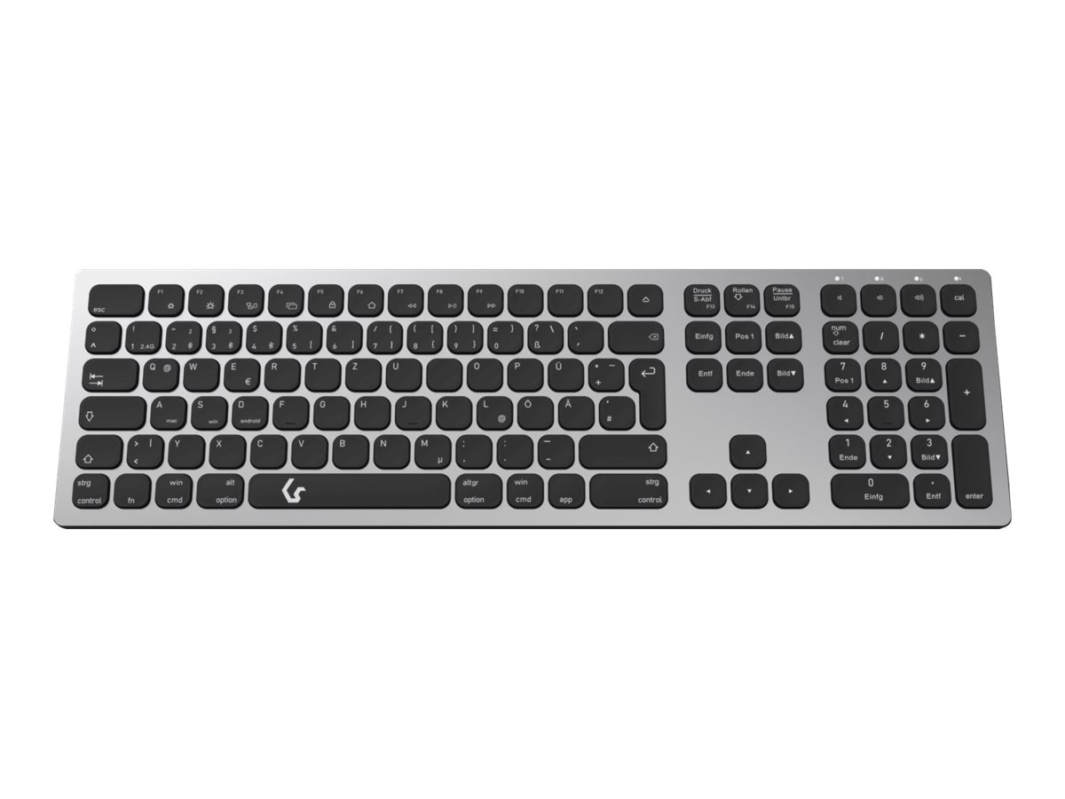 KEYSONIC KSK-8023BTRF Full-Size Keyboard (60939)
