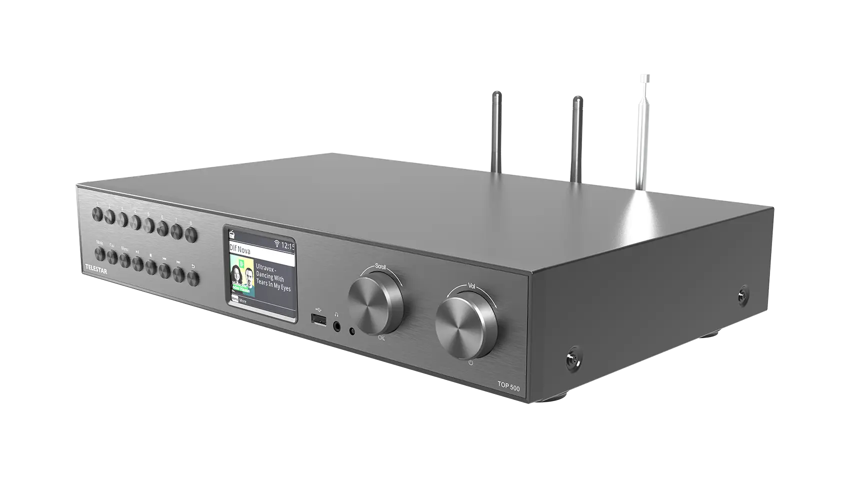 Telestar TOP 500 Schwarz Multifunktionsradios HiFi-Baustein, Ansicht 2