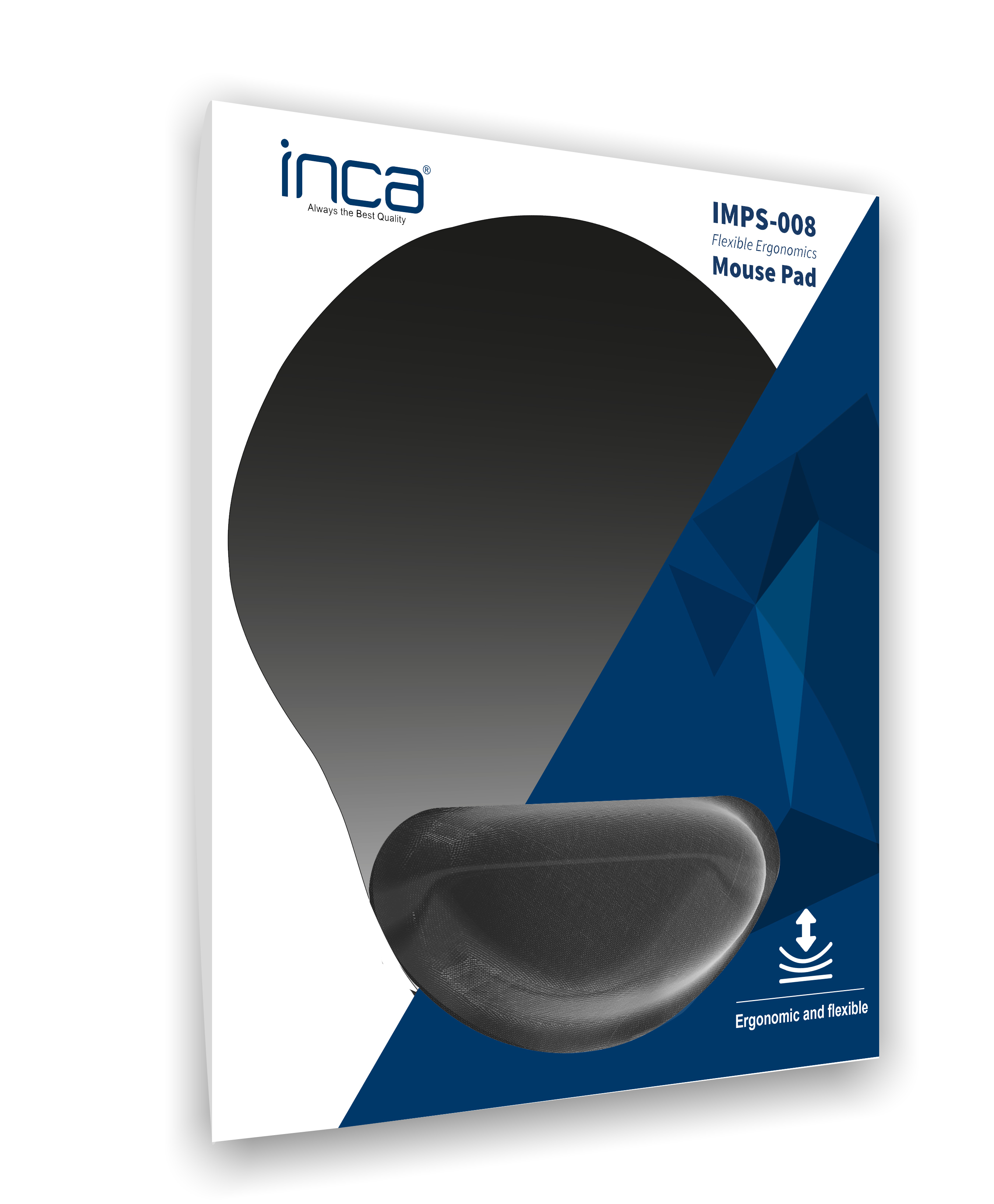 Cian Technology GmbH Inca IMPS-008 - Schwarz - Abbildung - Handgelenkauflage - Anti-Rutsch-Basis, Ansicht 3