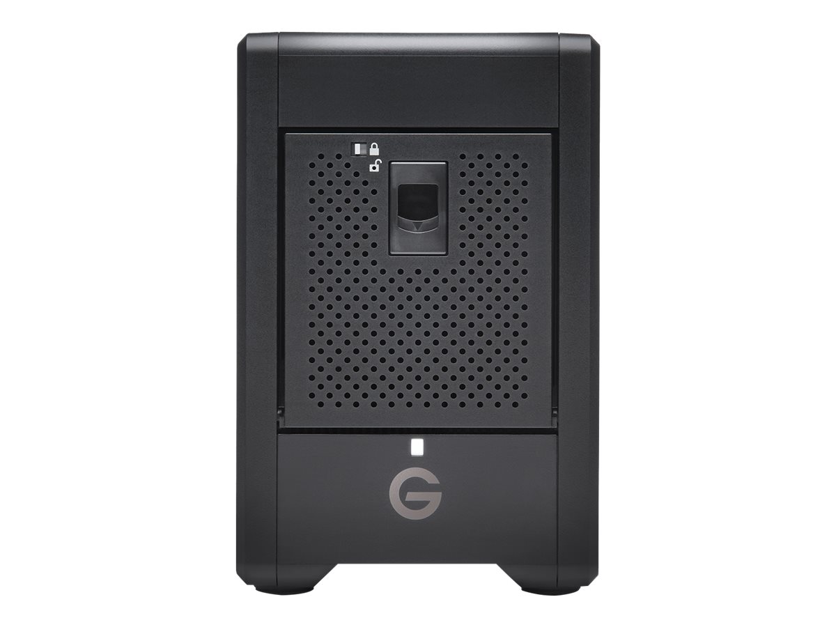 SanDisk Professional G-RAID SHUTTLE 4 - Festplatten-Array - 48 TB - 4 Schächte - HDD 12 TB x 4 - Thunderbolt 3, USB 3.2, Ansicht 4