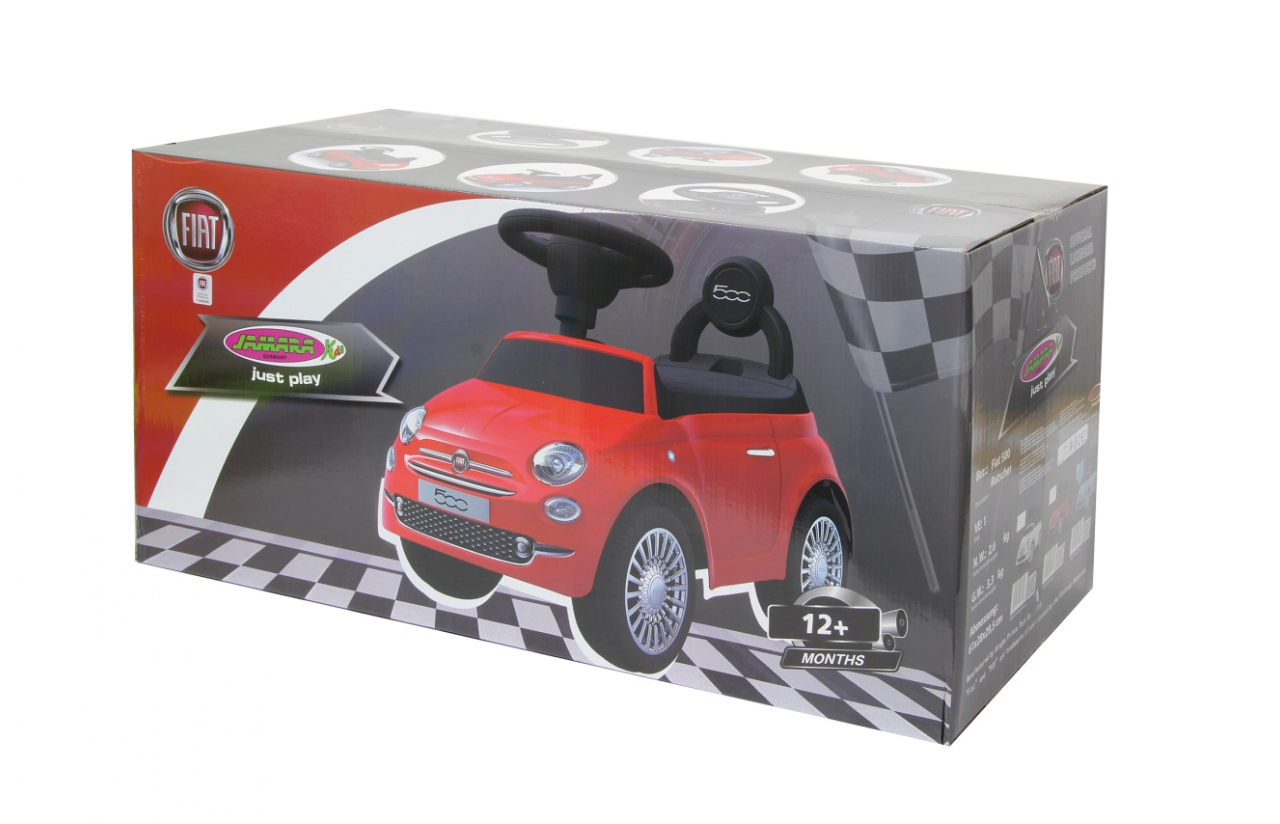 JAMARA Fiat 500 pink - 1 Jahr(e) - 4 Rad/Räder - Schwarz - Pink, Ansicht 3