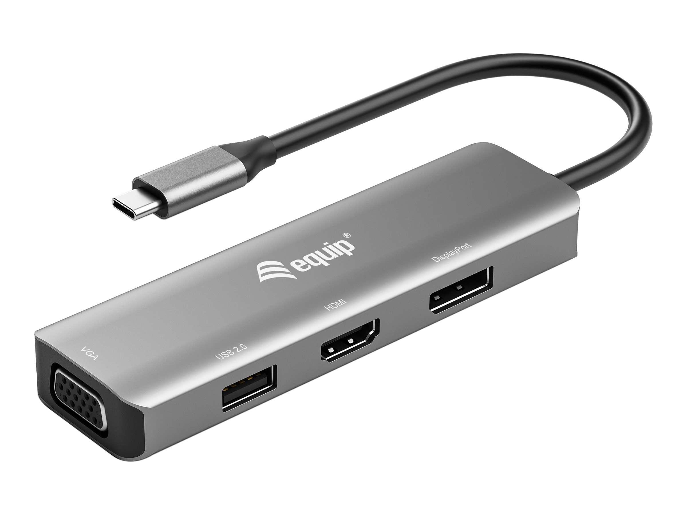 Equip Videoadapter - USB-C männlich zu USB, HD-15 (VGA)