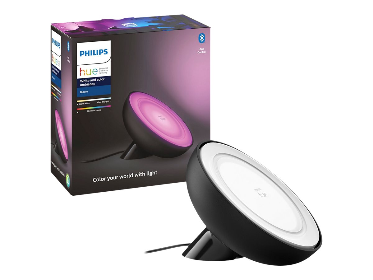 Philips Hue White and Color Ambiance Bloom - Dekorationsleuchte - Schwarz, Ansicht 4