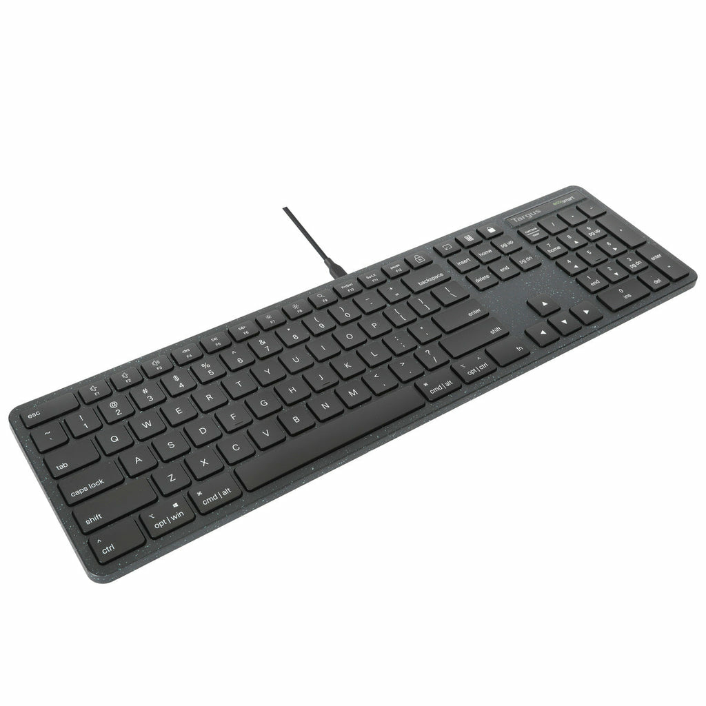 Targus EcoSmart - Tastatur - full size - antimicrobial - TL: UK, QWERTY, Ansicht 2