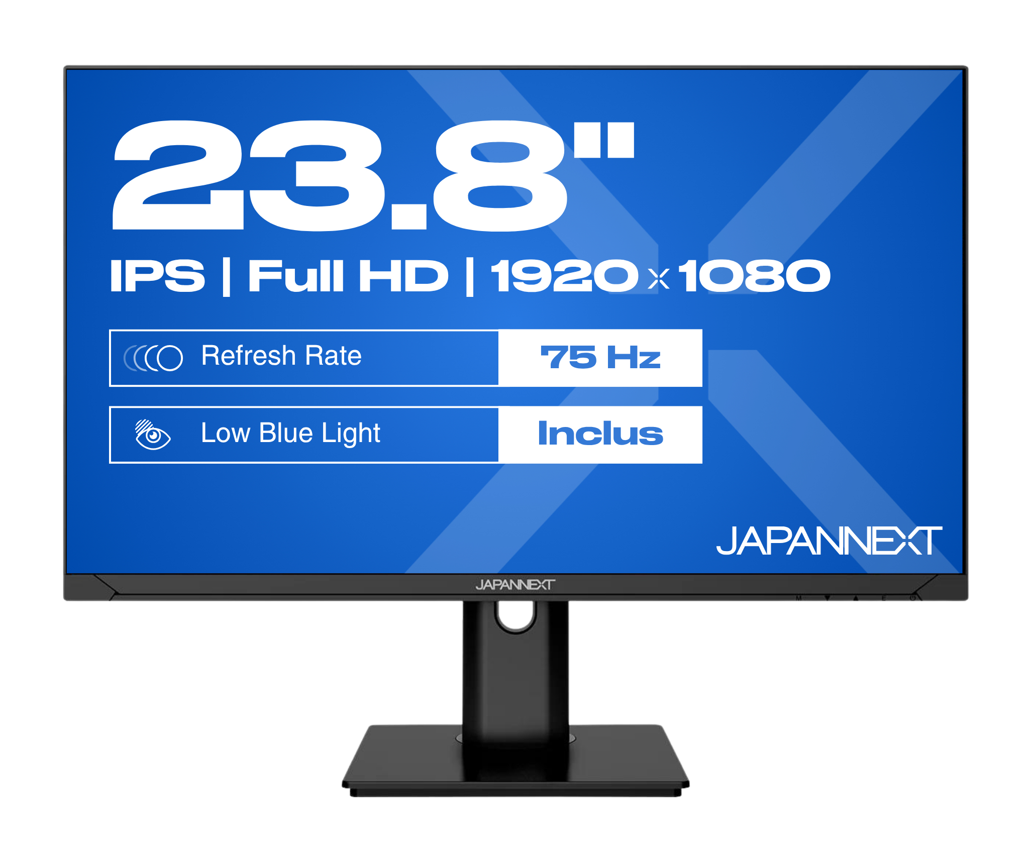 JAPANNEXT JN-IPS2382FHDR-HSP 16 9 HDMI/VGA FHD - Flachbildschirm (TFT/LCD) - HDMI - 23.8, Ansicht 3