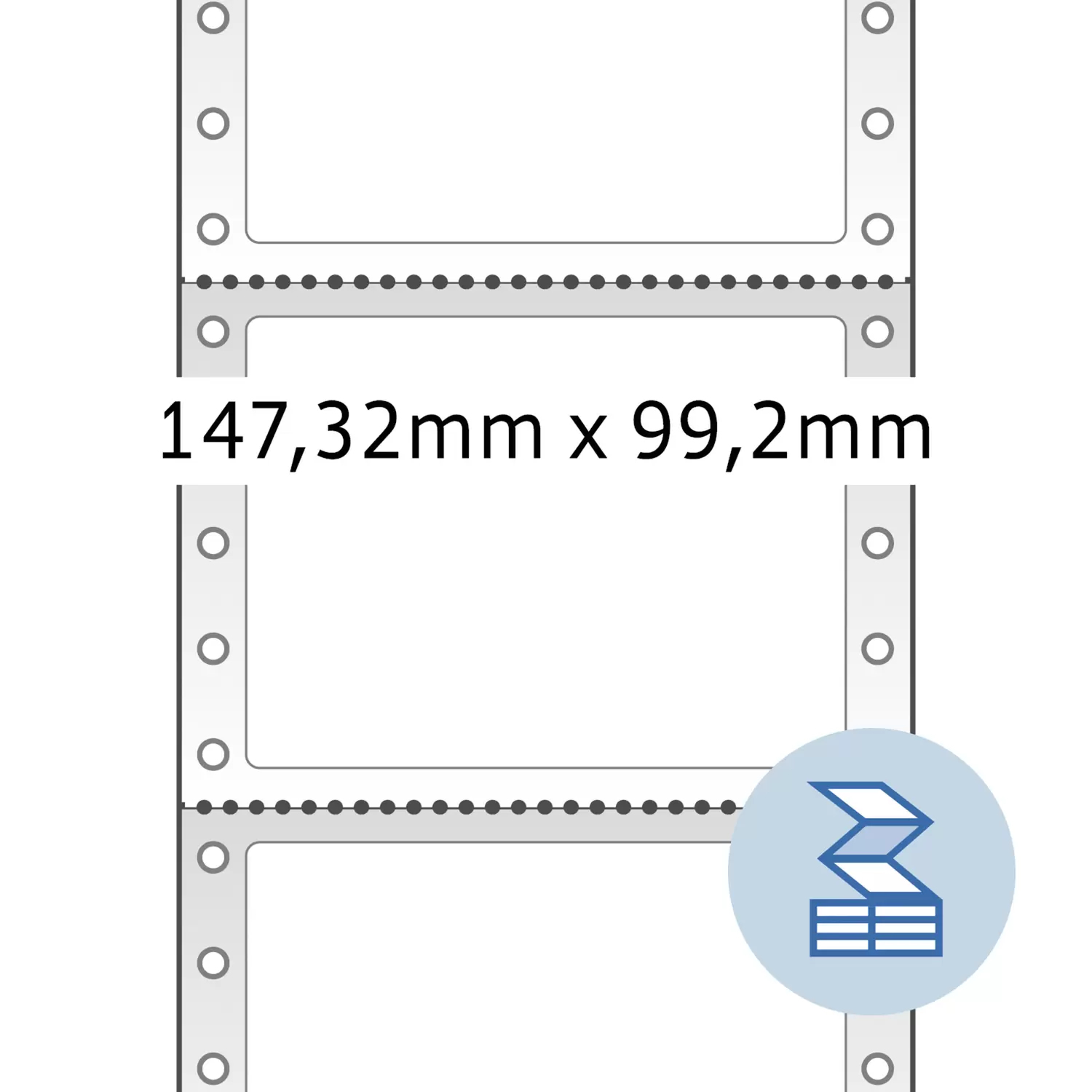 HERMA Computer labels - Papier - matt - permanent selbstklebend, Ansicht 4