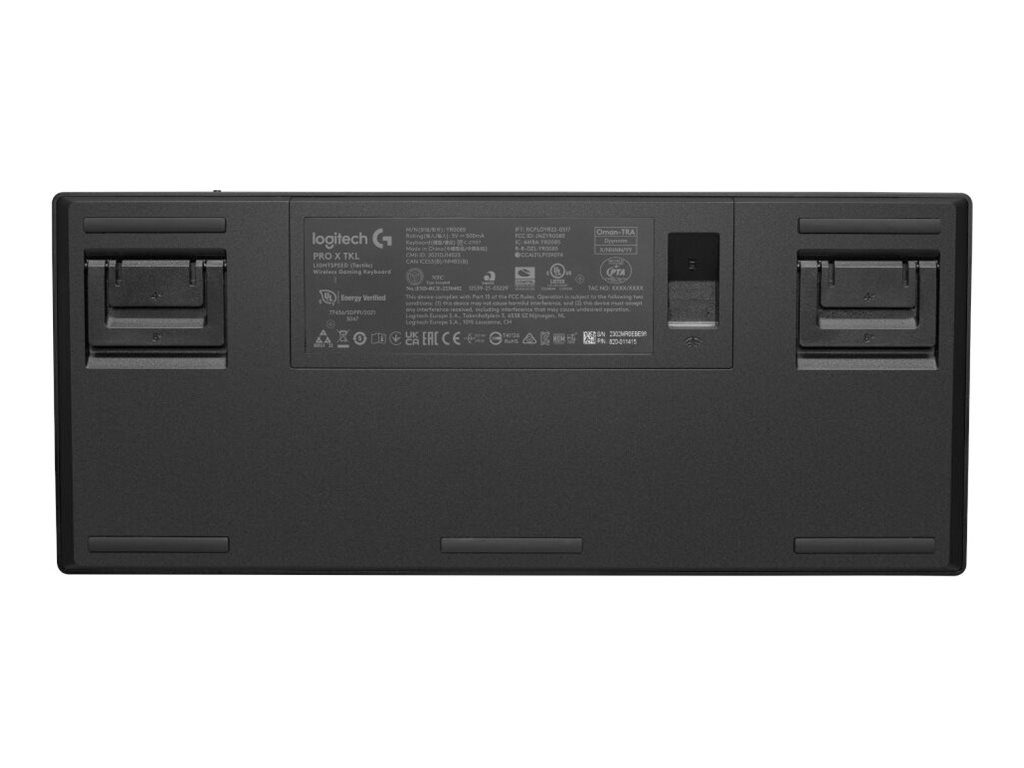 Logitech G PRO X TKL - Tastatur - kabellos - Bluetooth Tactile - Schwarz - TL: Deutsch, QWERTZ, Ansicht 4