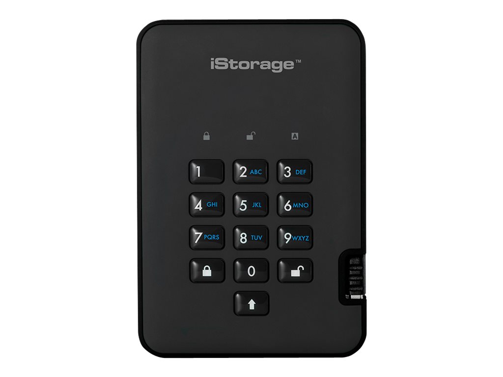 iStorage diskAshur² - Festplatte - verschlüsselt - 1 TB - extern (tragbar), Ansicht 2