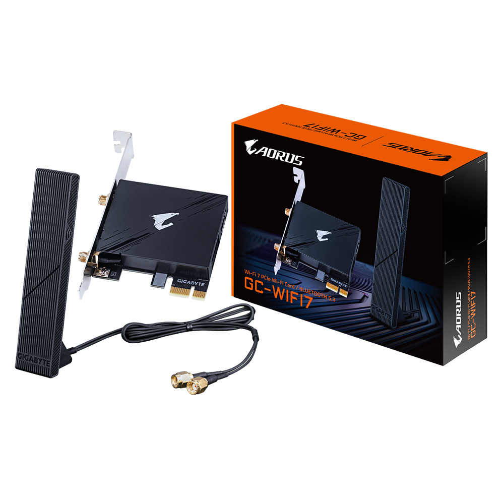 Gigabyte Aorus GC-WIFI7 - Netzwerkadapter - PCIe - 802.11ax, Ansicht 2