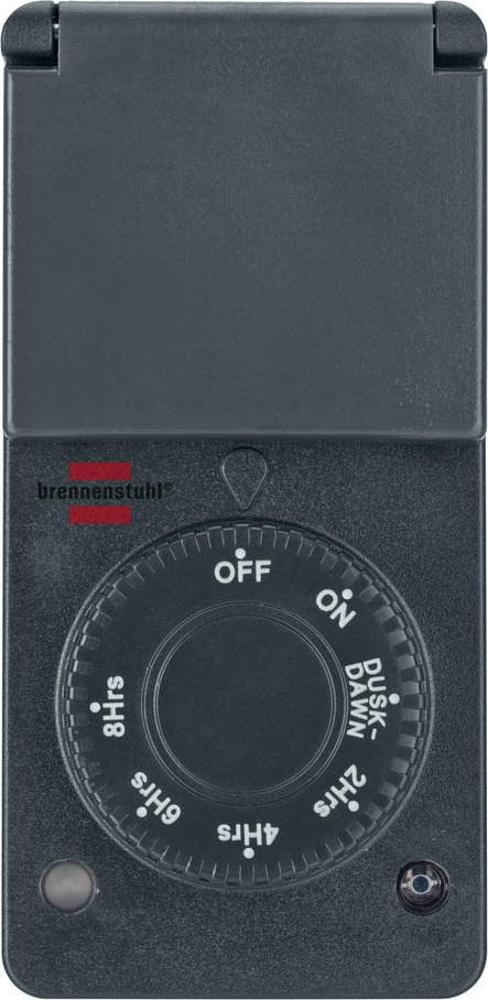 Brennenstuhl DDT IP44 - Timer - Anthrazit, Ansicht 4