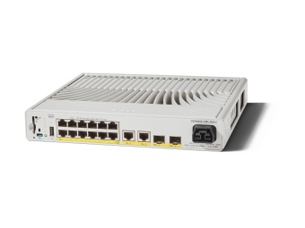 Cisco Catalyst 9200CX - Network Advantage - Switch - kompakt - L3 - managed - 12 x 101001000 (PoE+)