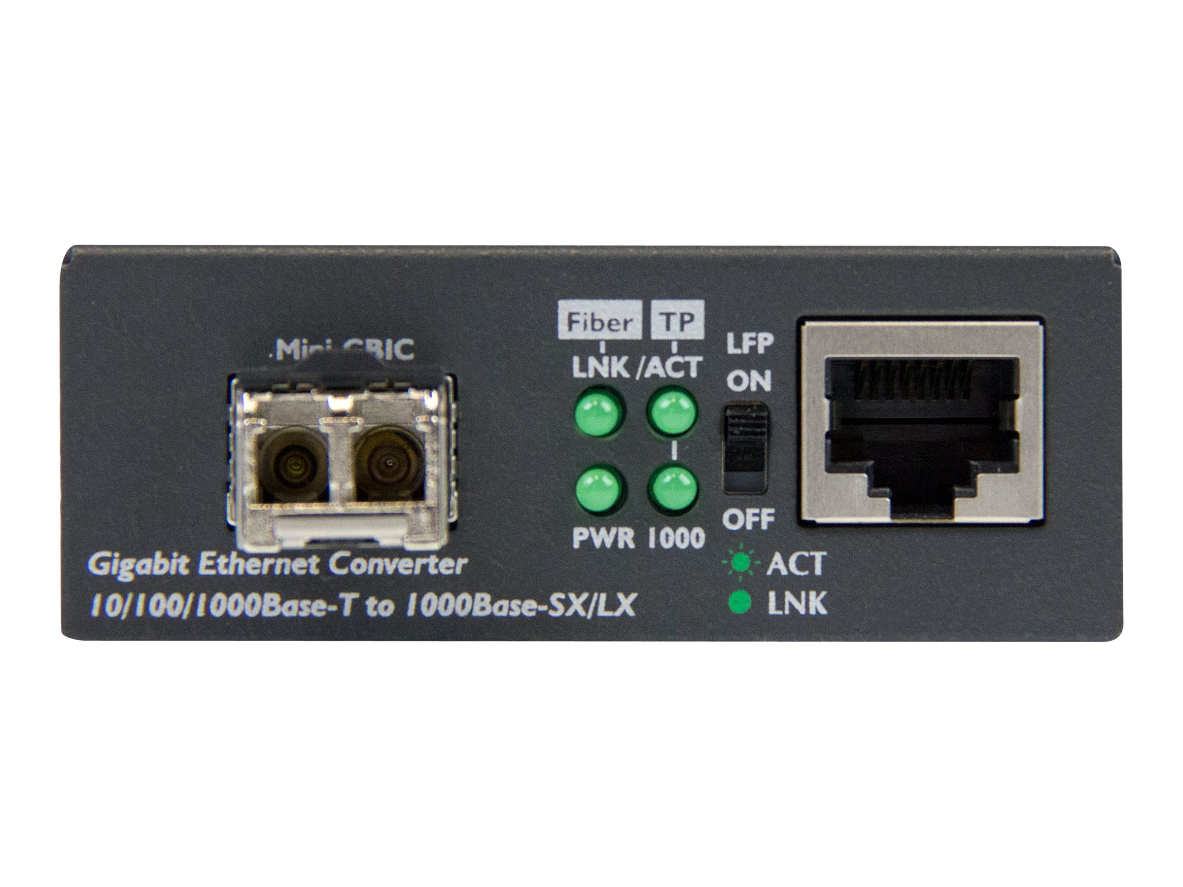 StarTech.com Startech Gigabit Ethernet Glasfaser Medienkonverter