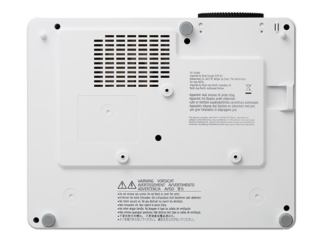 Fujitsu Ricoh PJ WUL5860 - DLP-Projektor - Laser - 4000 lm - WUXGA (1920 x 1200), Ansicht 4