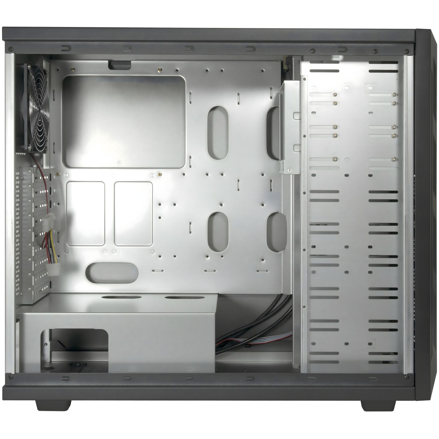 Inter-Tech Case IPC Server T-9 Tower E-ATX 1x120mm Lüfter 2xUSB3.2 Gen1 - - ATX - Tower - ATX, Ansicht 2