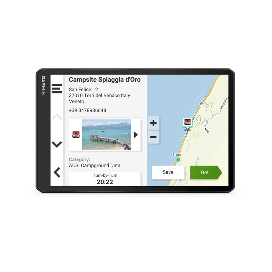 Garmin Camper 1095 Navigationssystem Fixed - Navigationssystem - IPS, Ansicht 4