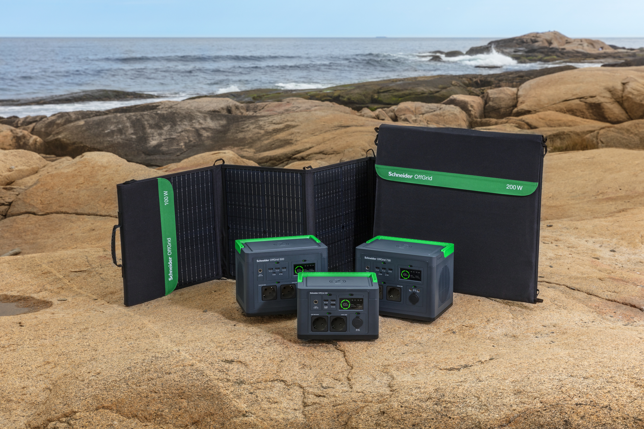 APC Schneider OffGrid PSP100 - Solarkollektor - tragbar - 100 Watt, Ansicht 4