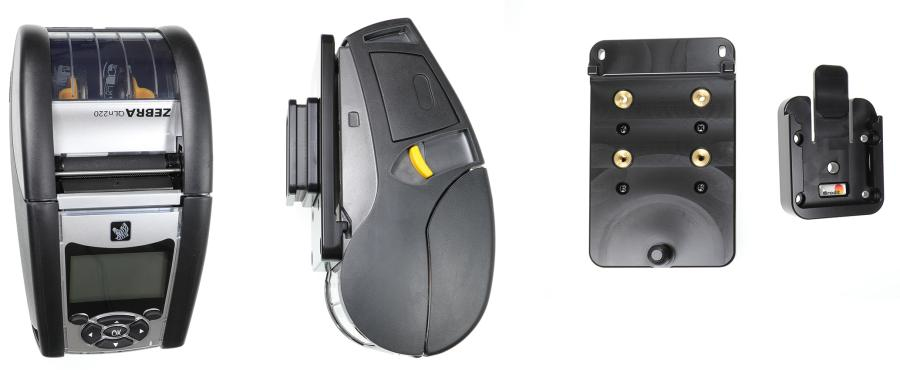 Brodit 215806 - Tragbarer Drucker - Aktive Halterung - Indoor - Schwarz, Ansicht 3