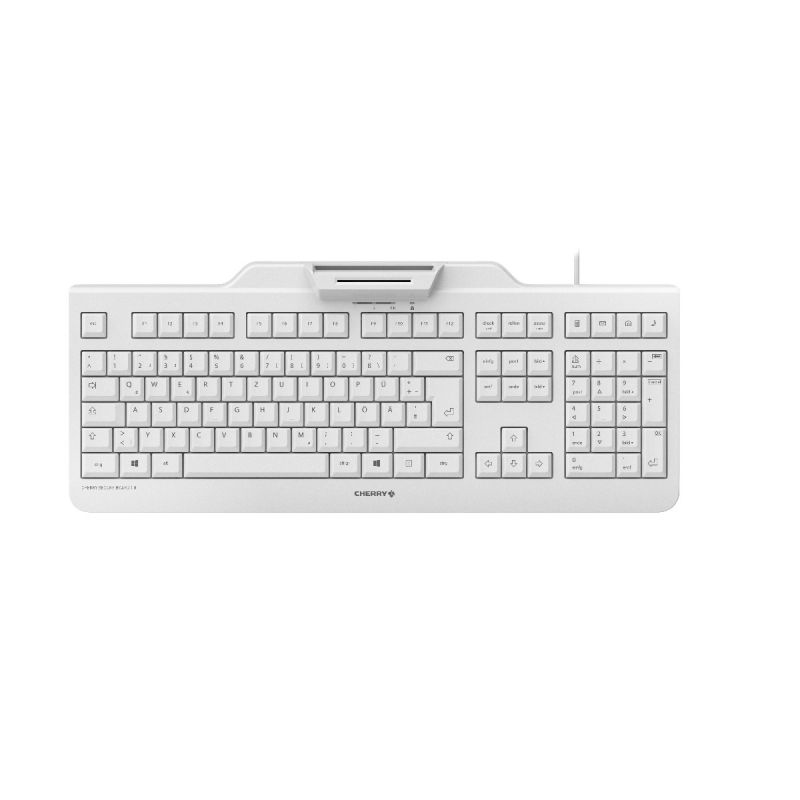 Cherry SECURE BOARD 1.0 - Tastatur - mit NFC - TL: Schweiz, QWERTZ, Ansicht 2