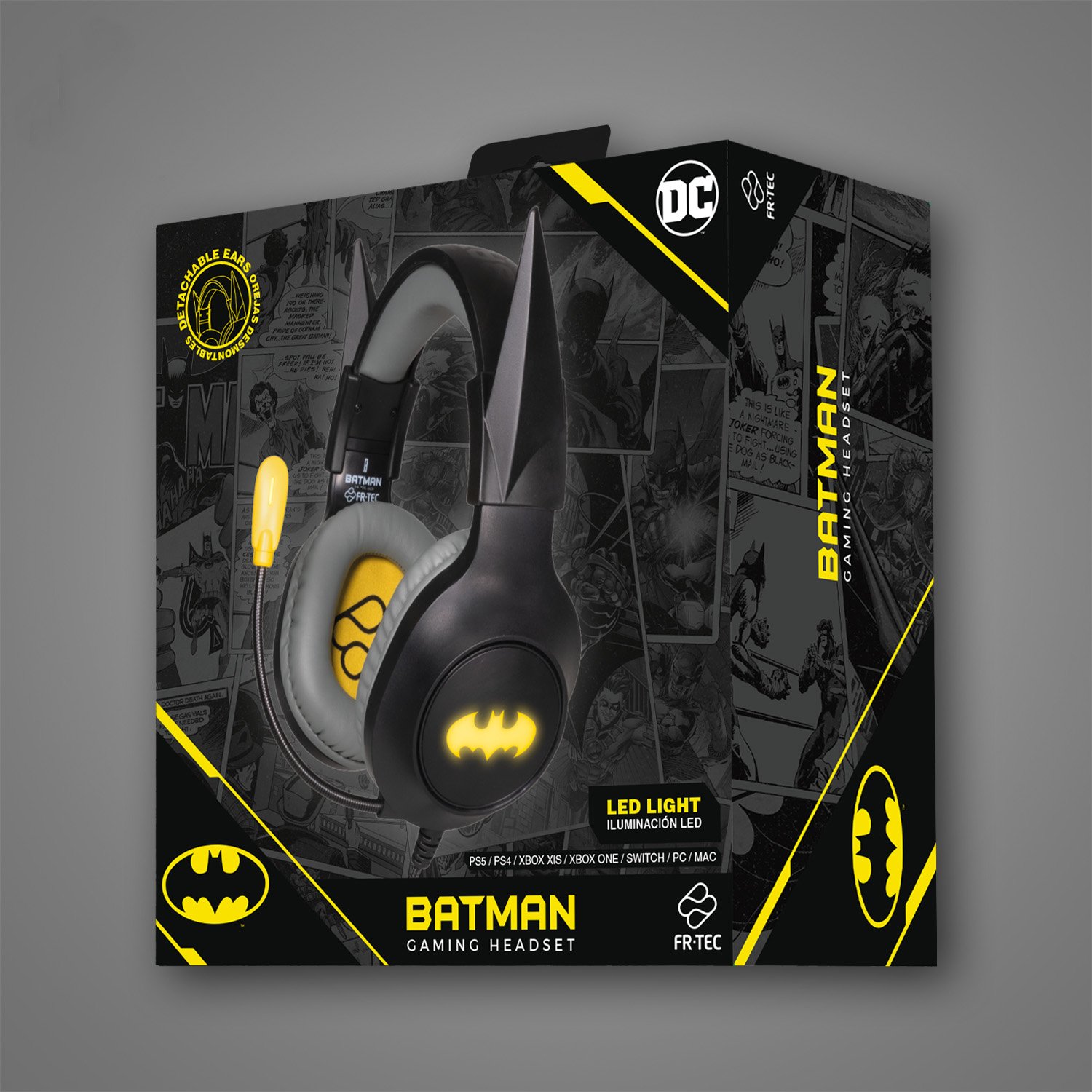 Blade Gaming Headset DC Batman inkl LED Licht - Headset - Plug and Play, Ansicht 4