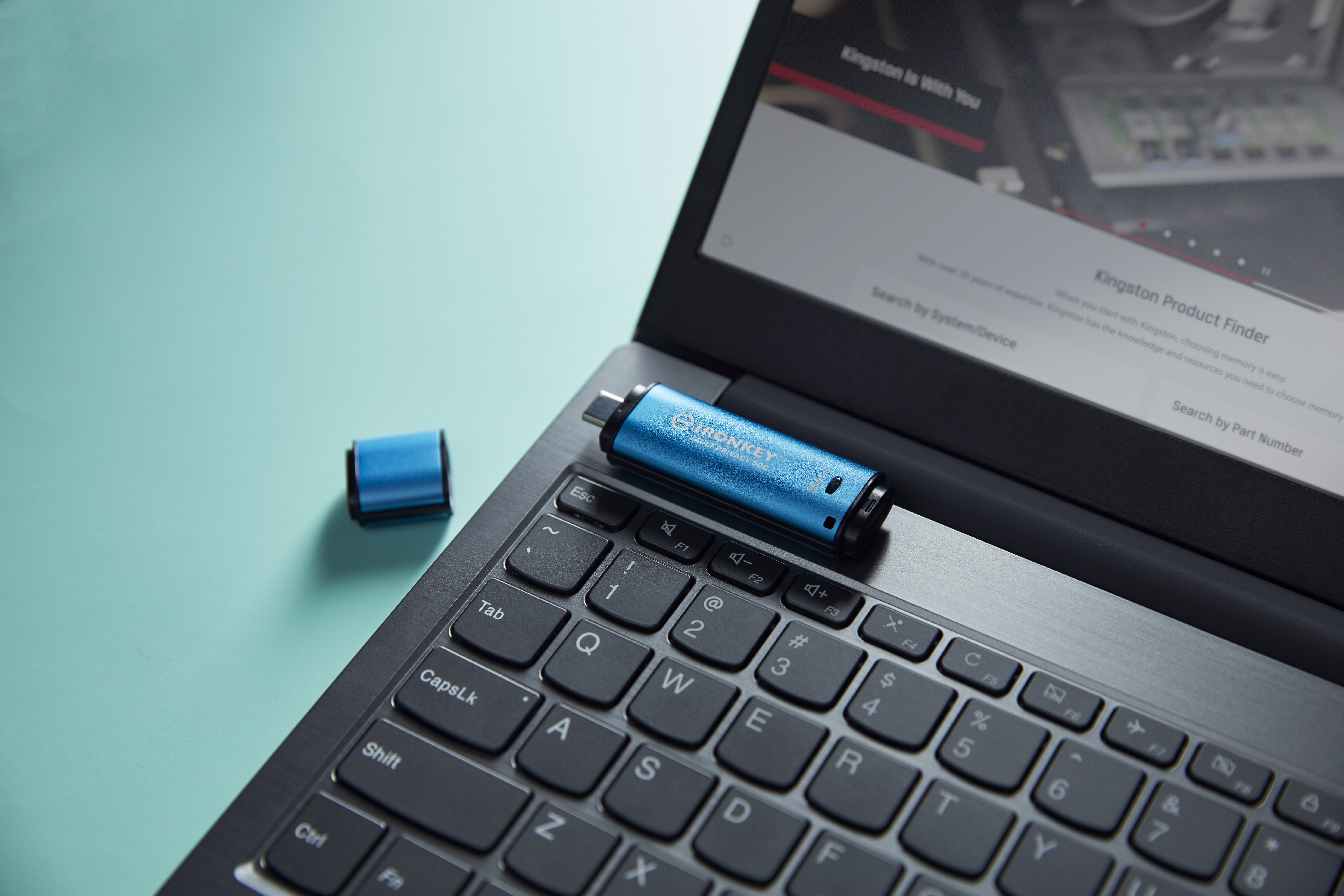 Kingston IronKey Vault Privacy 50C - USB-Flash-Laufwerk, Ansicht 4