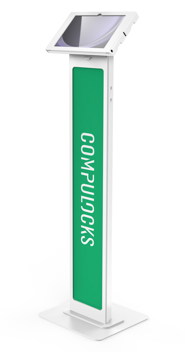 Compulocks Galaxy Tab A9+ Apex Enclosure Brandable Floor Stand - Befestigungskit (Gehäuse, Aufstellung), Ansicht 2