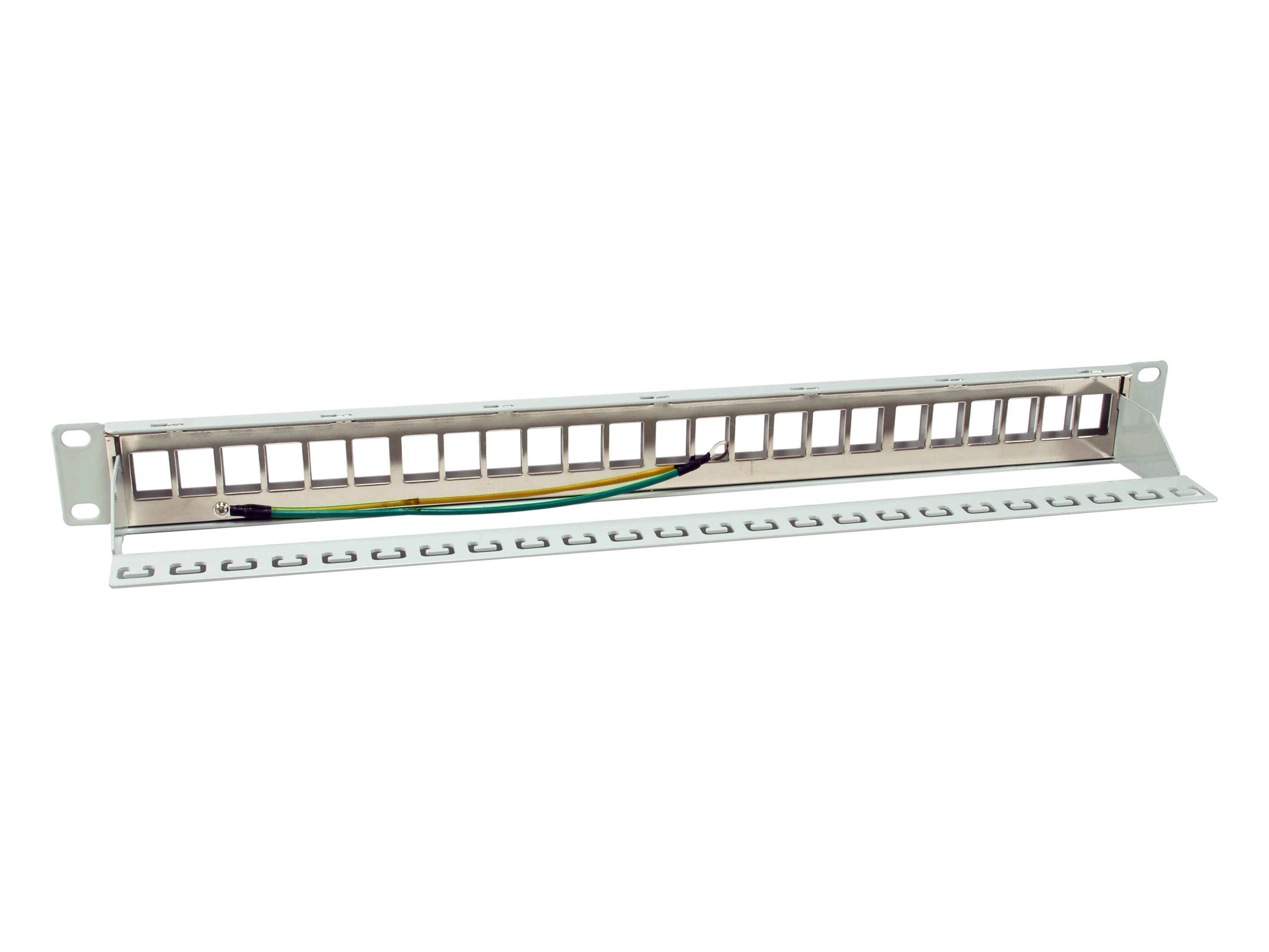 Equip Patchpanel 24x Cat6A 19 FTP 1HE Keystone Montage ws - Patch-Panel, Ansicht 2