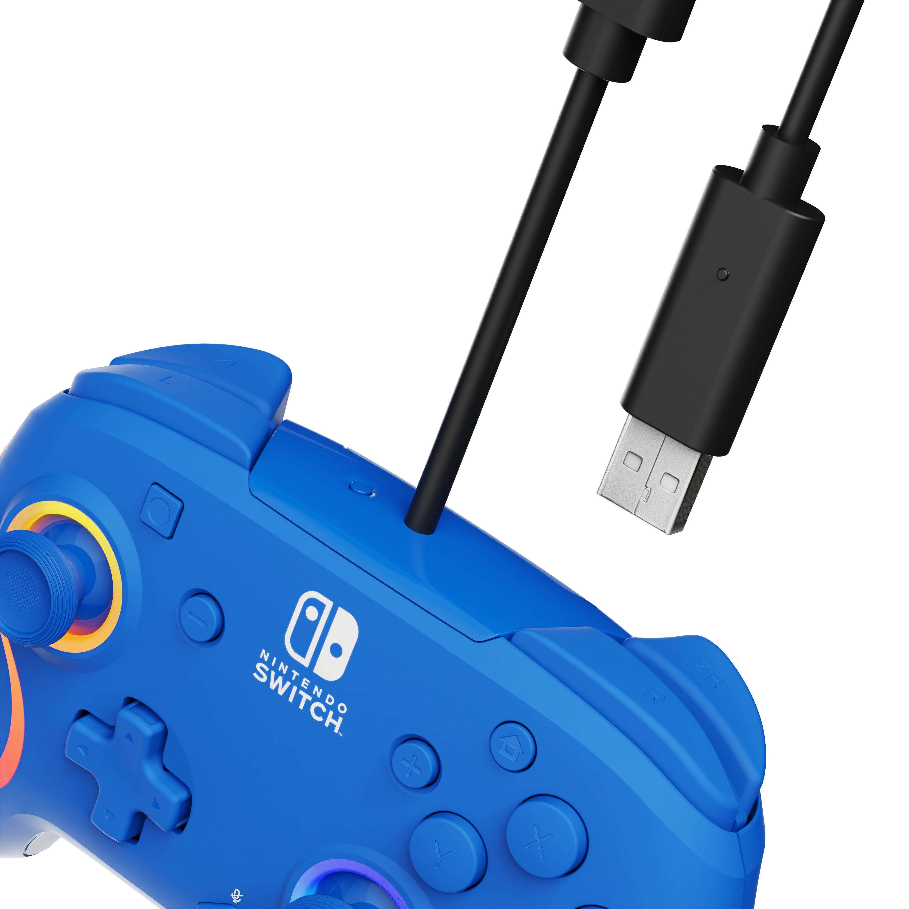 PDP Afterglow Wave - Gamepad - Nintendo Switch - Nintendo Switch OLED - D-Pad - Mehrfarbig - Kabelgebunden - Blau, Ansicht 3