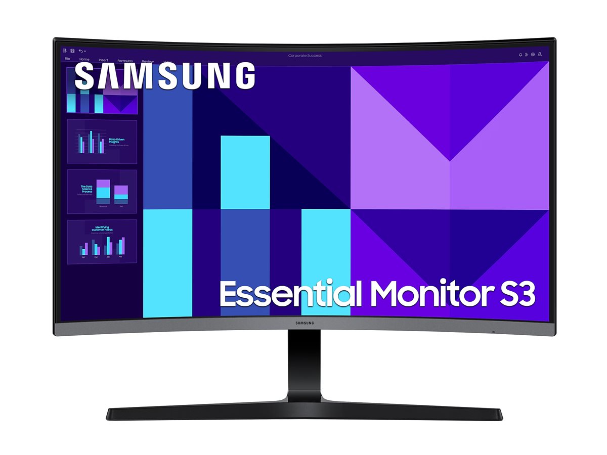 Samsung Essential S3 S27D392GAU - S39GD Series - LED-Monitor - gebogen - 68.6 cm (27")