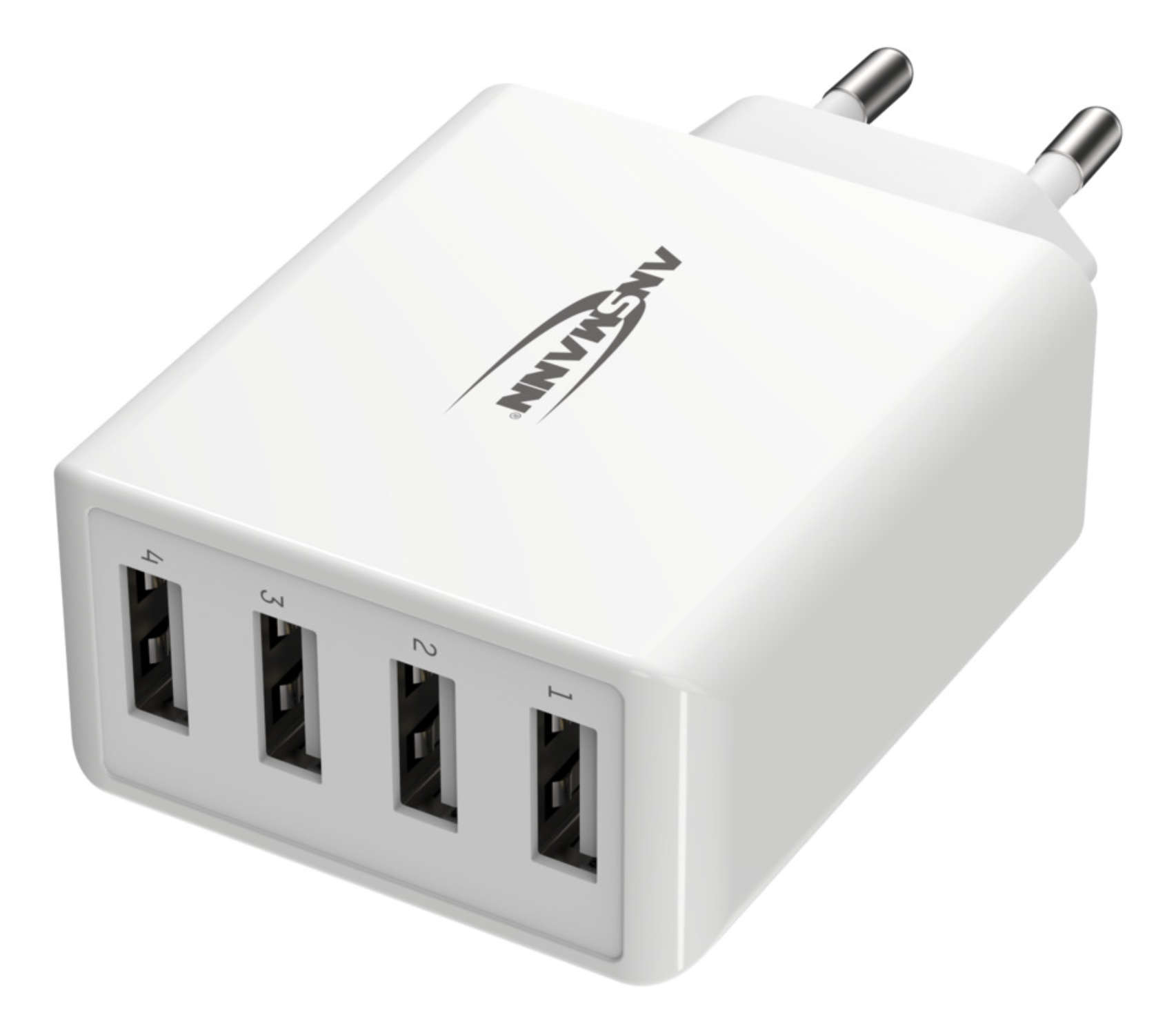 Ansmann Home Charger HC430 - Netzteil - 30 Watt - 6 A - 4 Ausgabeanschlussstellen (USB), Ansicht 4
