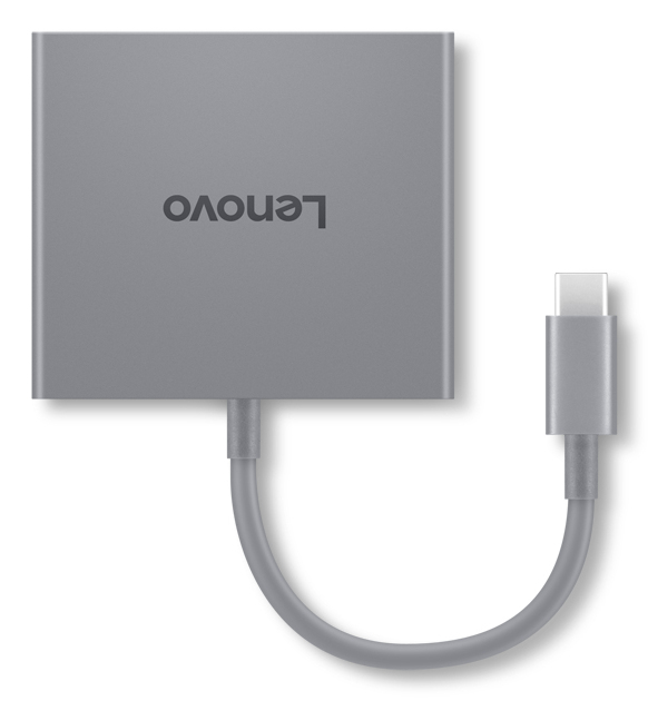 Lenovo USB-C 4 in 1 travel hub Gen2, Ansicht 4