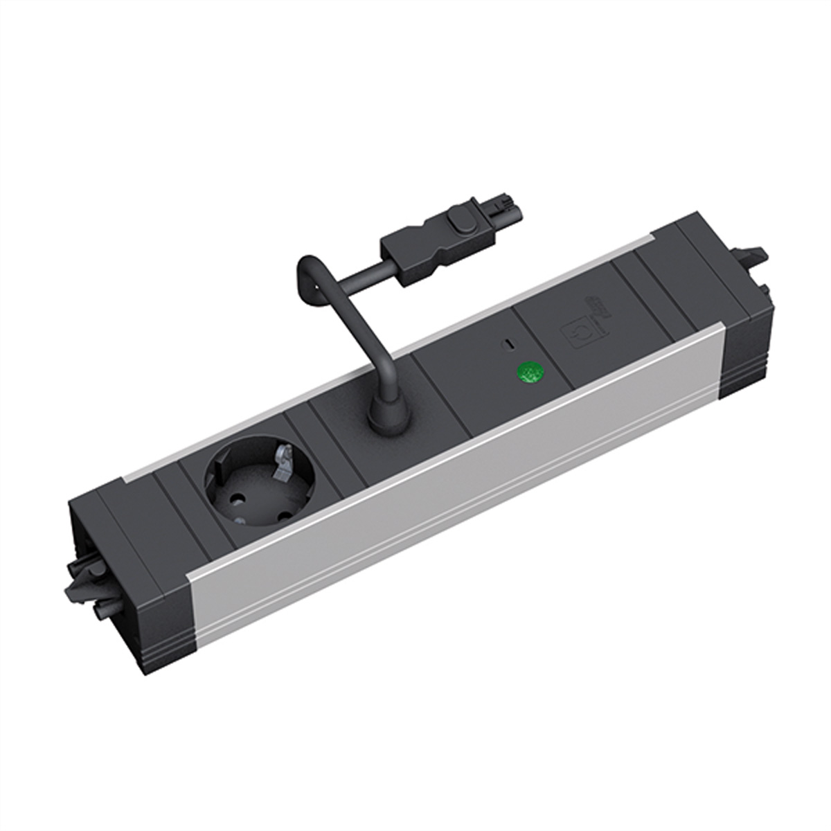 Bachmann Steckdosenleiste STEP ALU AUTOMATIC SAVE GST18ABSCHALTAUT, Ansicht 2