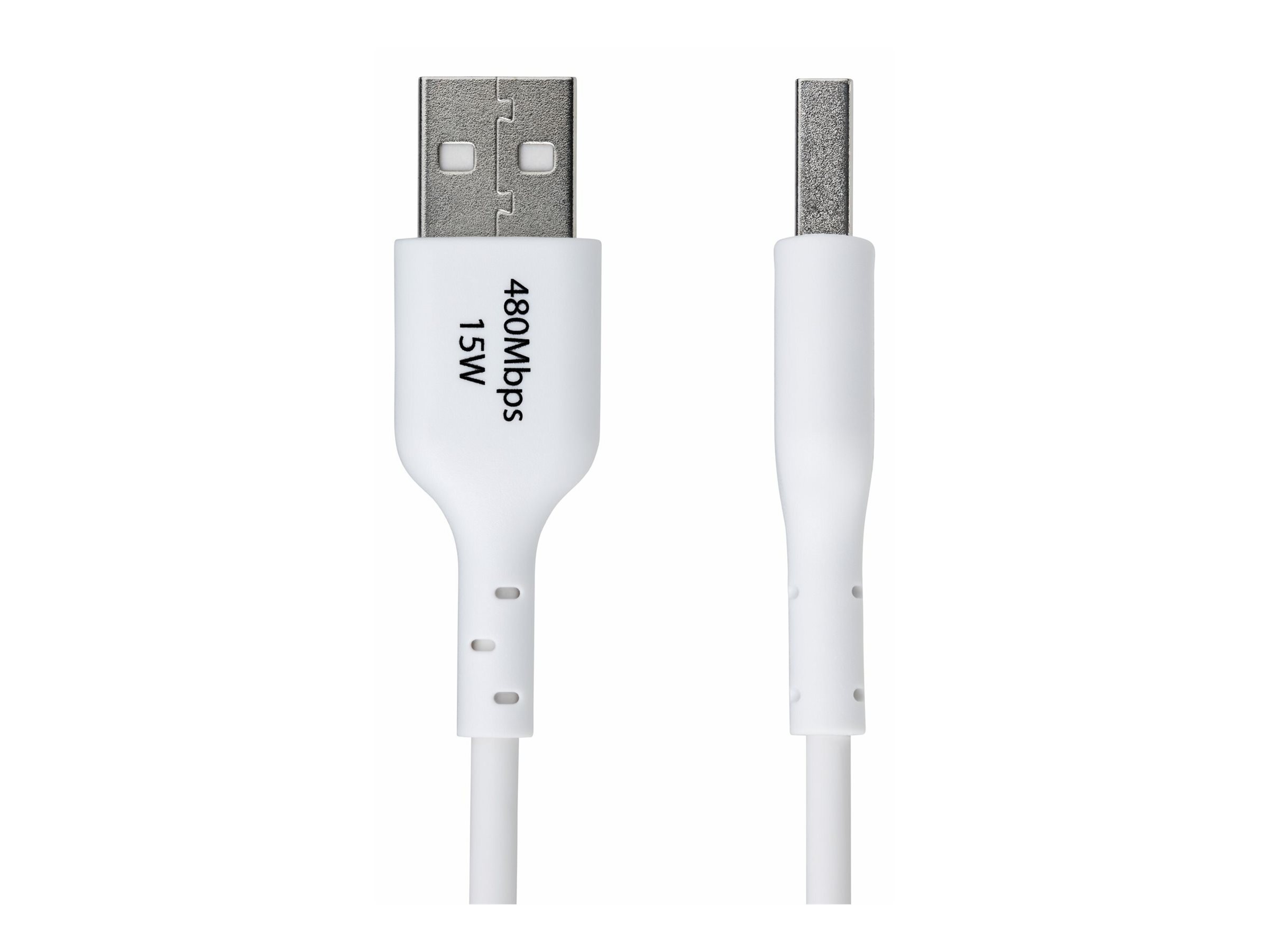 StarTech.com 3ft (1m) White USB-A to USB-C Charging Cable/Cord, M/M - USB-Kabel - USB (M)