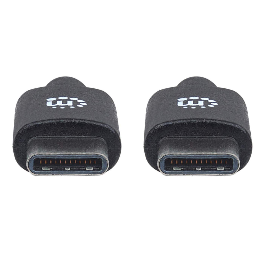 Manhattan USB-C to USB-C Cable, 1m, Male to Male, 480 Mbps (USB 2.0), Ansicht 3