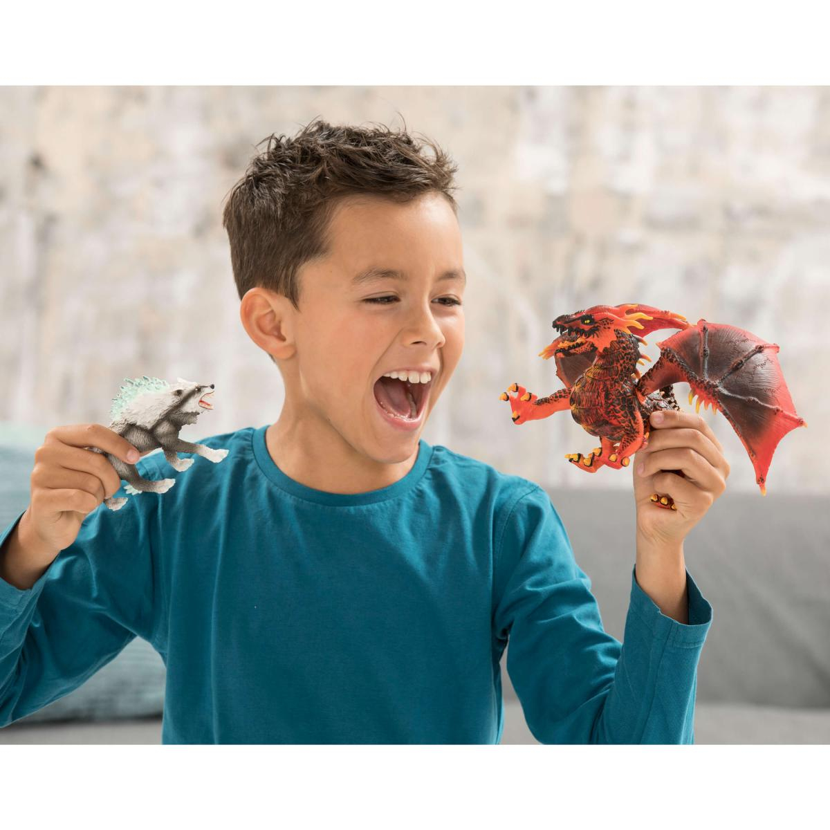 Schleich ELDRADOR CREATURES Lavadrache - 7 Jahr(e) - Mehrfarbig - Kunststoff, Ansicht 4