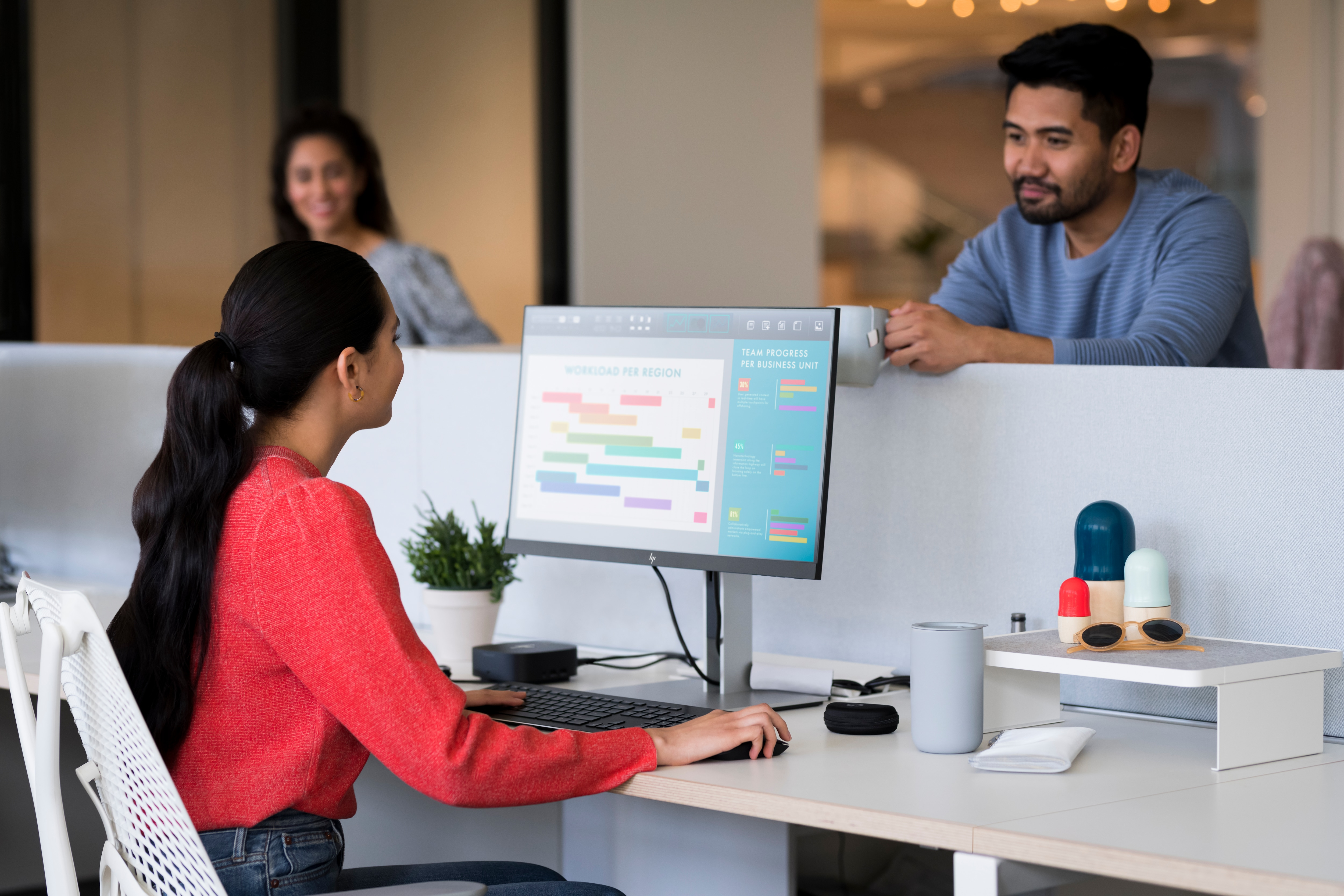 HP USB-C/A Universal Dock G2 - Dockingstation, Ansicht 2