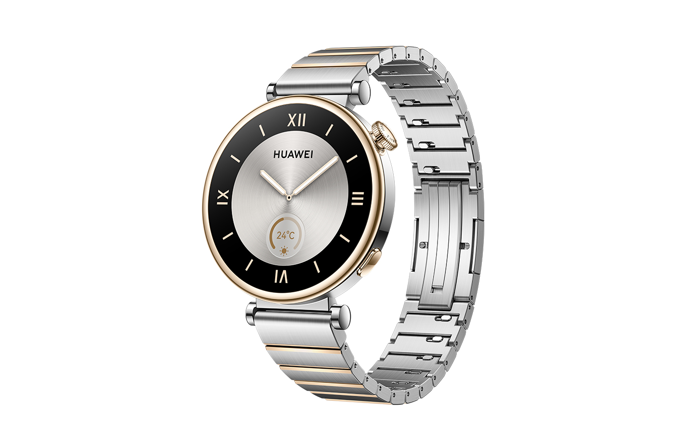 Huawei Watch GT 4 - 41 mm - Edelstahl - intelligente Uhr mit Riemen - Handgelenk: 120-190 mm - Anzeige 1.32, Ansicht 2