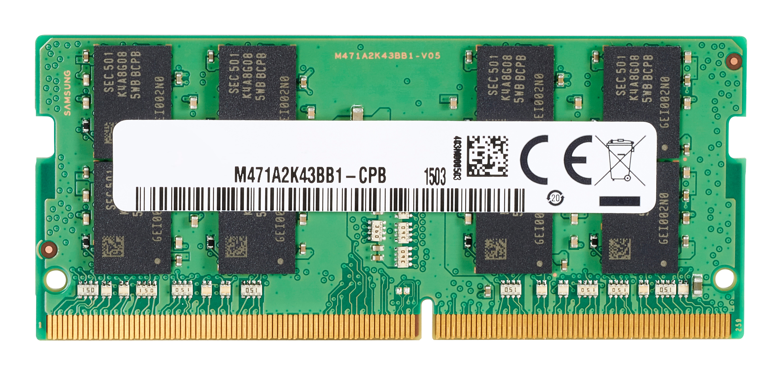 HP  DDR4 - Modul - 8 GB - SO DIMM 260-PIN - 3200 MHz / PC4-25600 - 1.2 V - ungepuffert - non-ECC - für Elite Slice G2, Ansicht 2