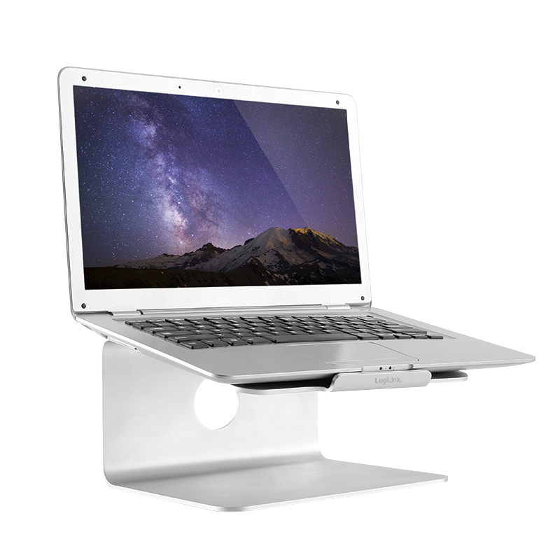 LogiLink Notebook aluminum stand - Notebook-Ständer, Ansicht 2