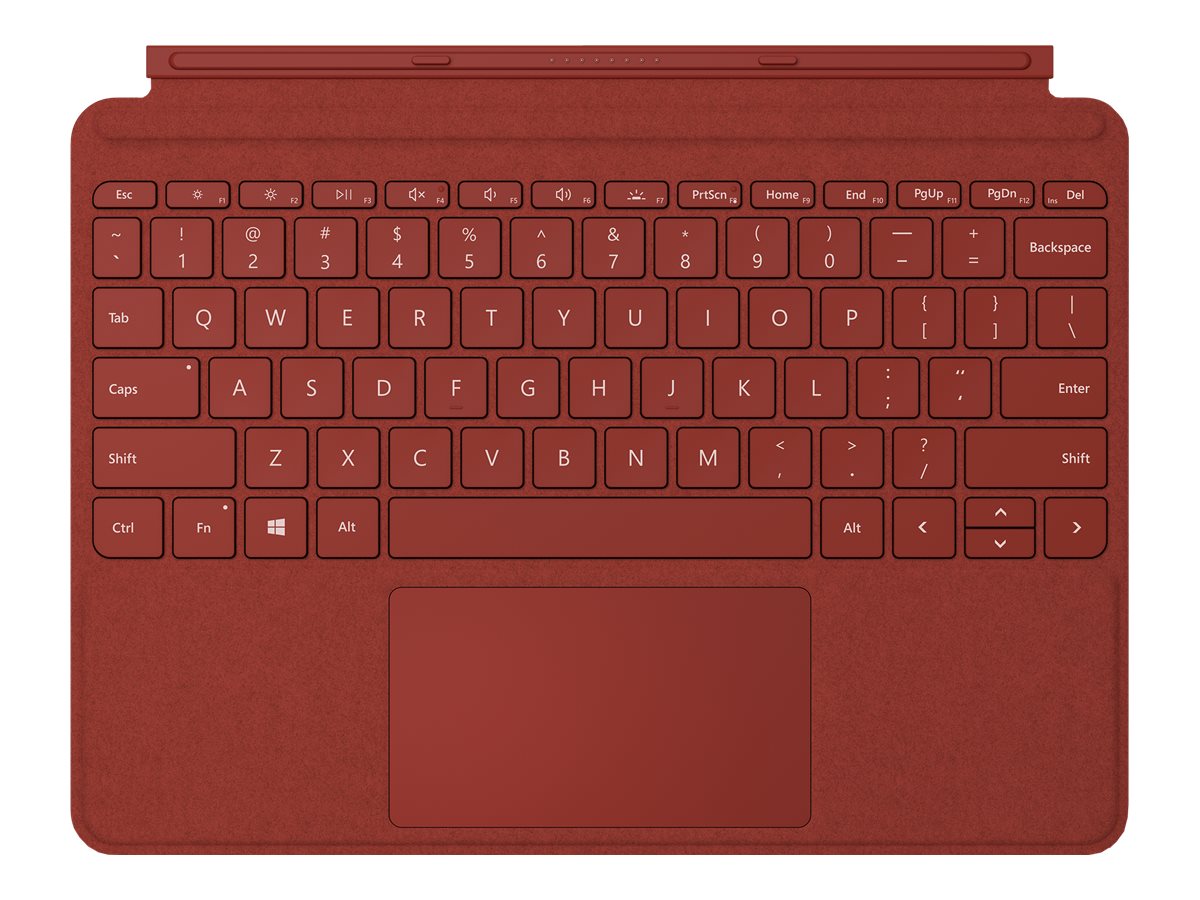 Microsoft Surface Go Type Cover - Tastatur - mit Trackpad Beschleunigungsmesser