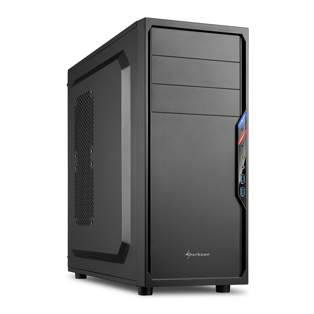 Sharkoon VS4-V - Tower - ATX - ohne Netzteil, Ansicht 2