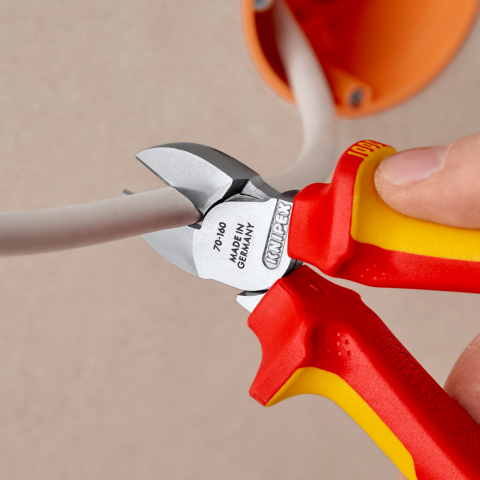 KNIPEX Seitenschneider - isoliert - 160 mm, Ansicht 4