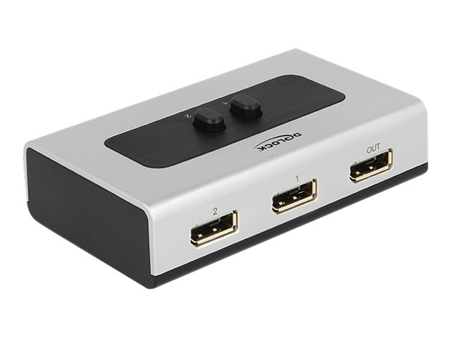 Delock VideoAudio-Schalter - 2 x DisplayPort